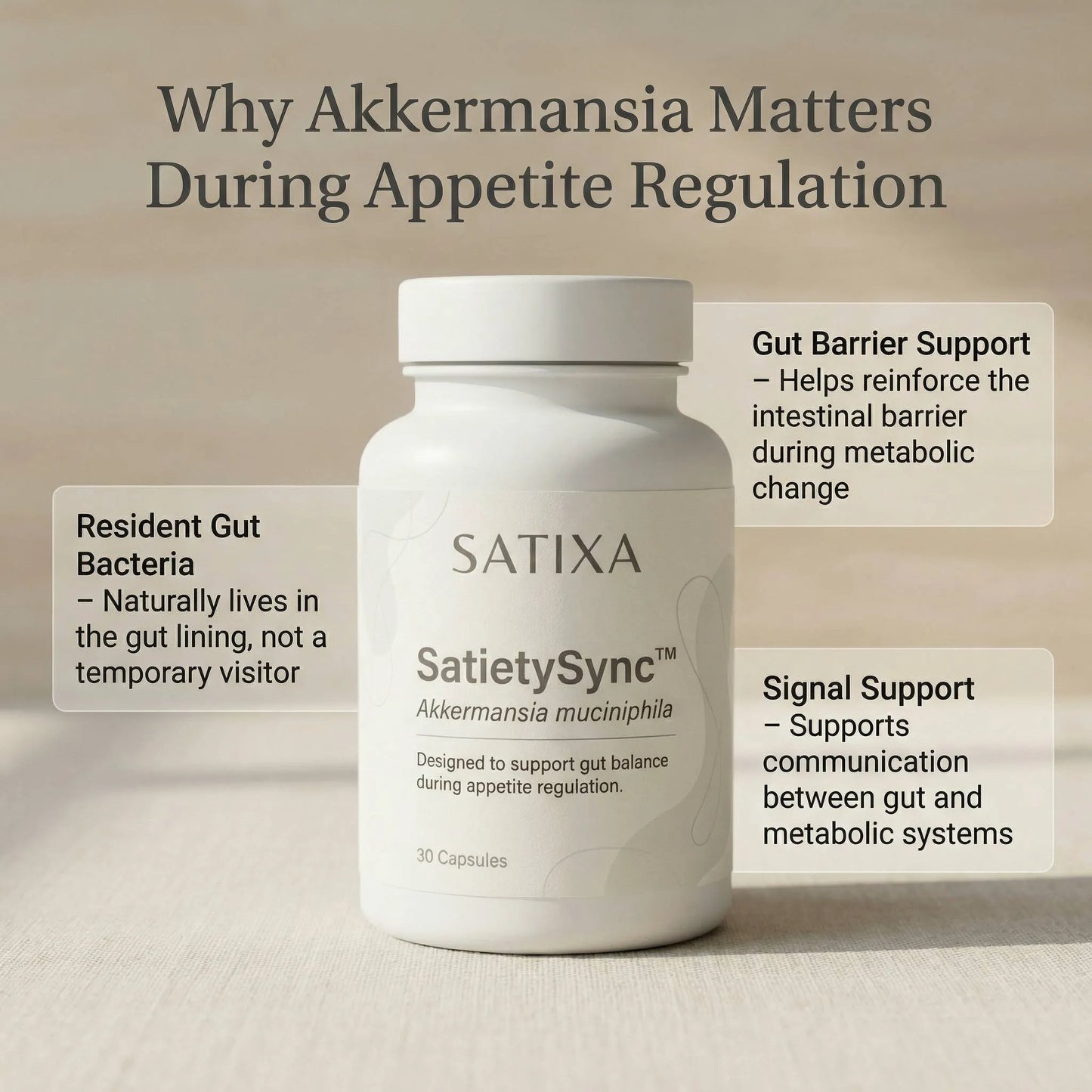 SatietySync™ Akkermansia